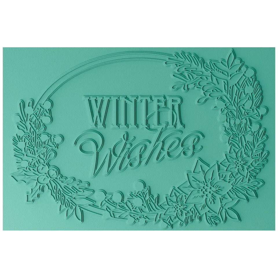 sizzix-3-d-embossing-folder-winter-wishes-pr-gefolder-jen-long image 1