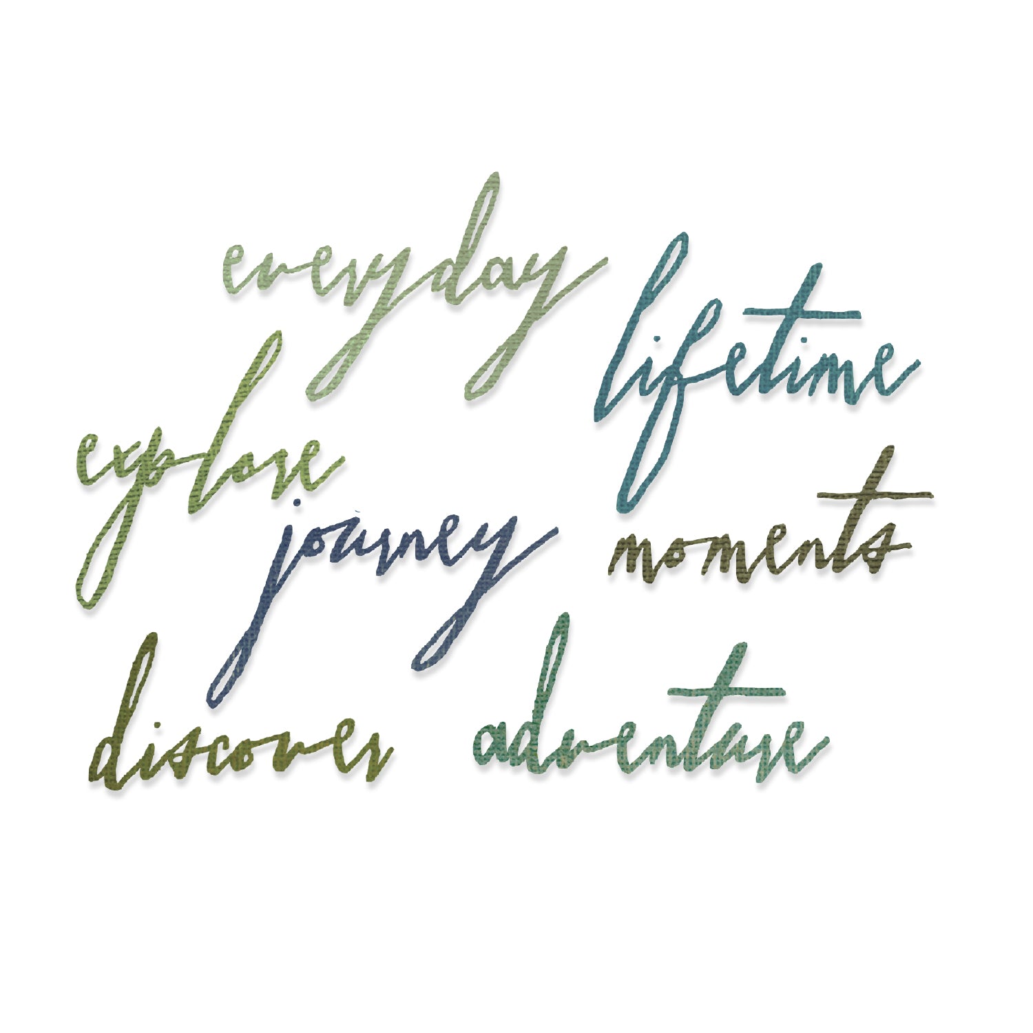 sizzix-thinlits-handwritten-journey-stanzschablonen-7tlg-schrift image 1