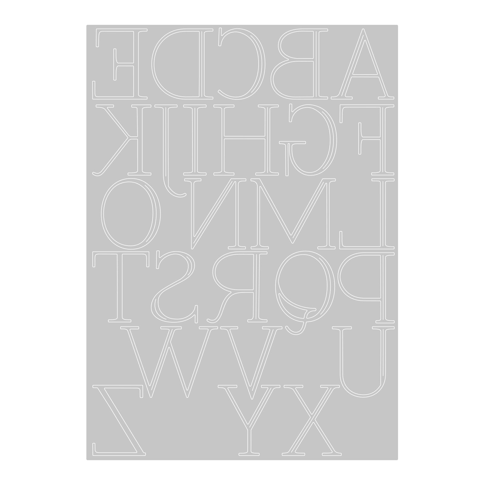 sizzix-thinlits-elegant-capitals-stanzschablonen-gro-buchstaben image 2
