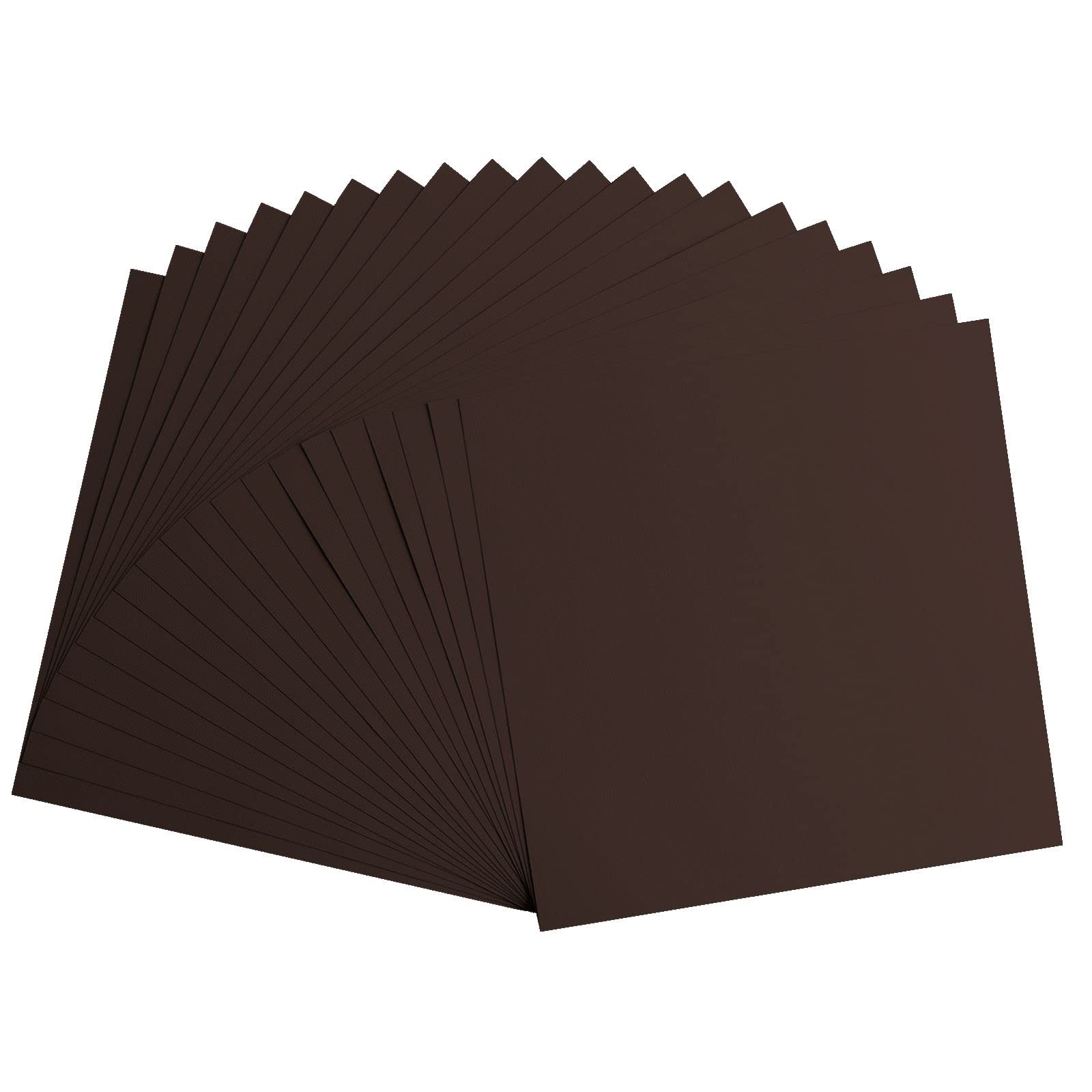 vaessen-florence-cardstock-papier-braun-30-5x30cm-20-blatt image 3