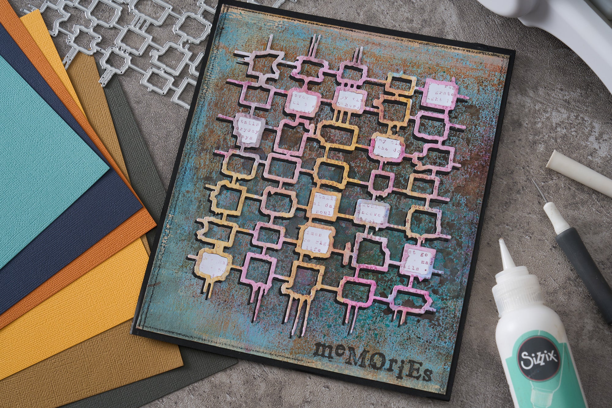 sizzix-thinlits-waffles-stanzschablone-1tlg-muster-seth-apter image 3