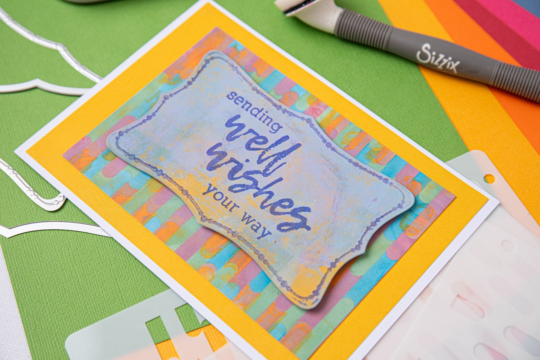 sizzix-layered-stencils-a6-downtown-cosmopolitan-4-tlg-stacey-park image 2