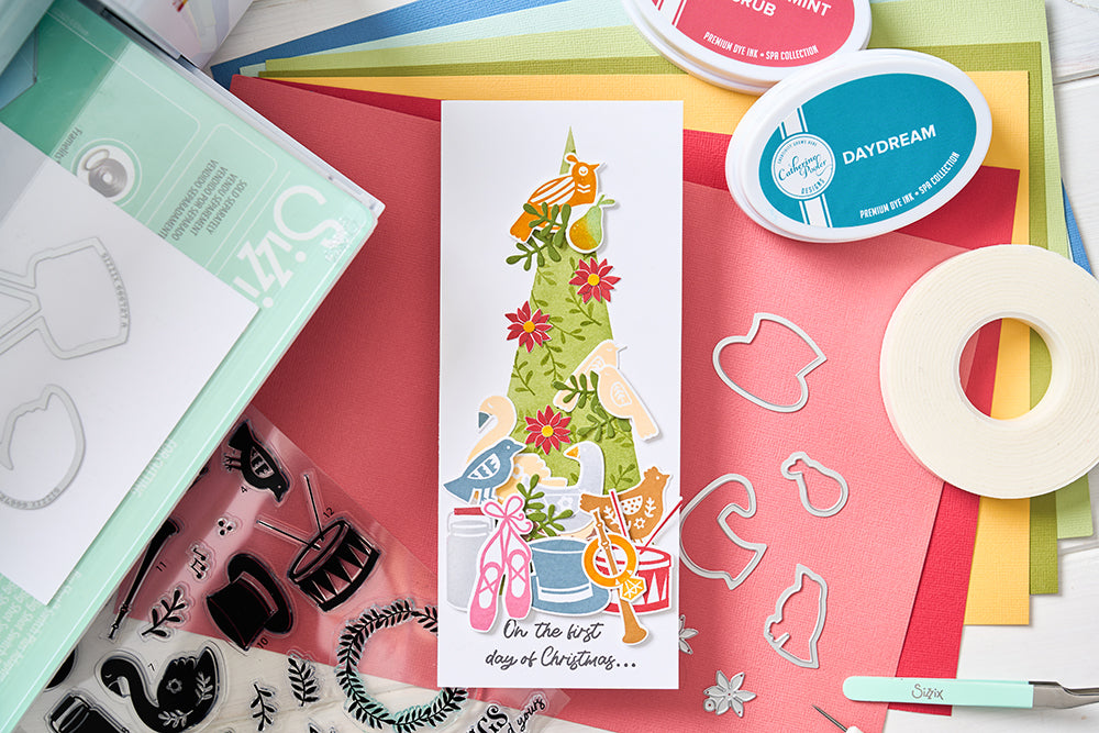 sizzix-clear-stamps-12-days-of-christmas-stempel-30-tlg-a5-weihnachten image 4