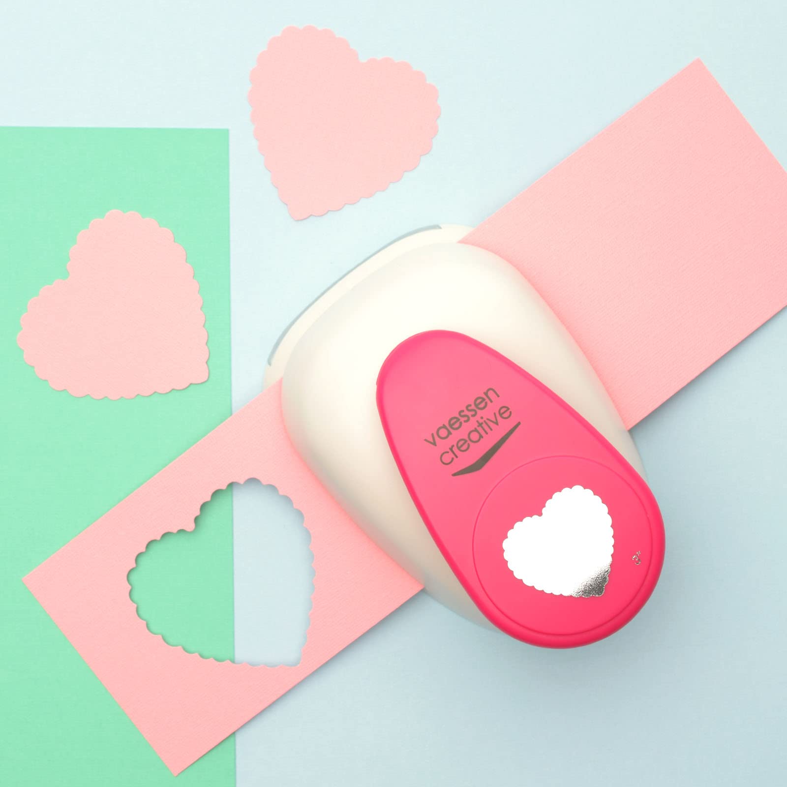 vaessen-cut-easy-motivstanzer-herz-7-5cm-wei-rosa image 7