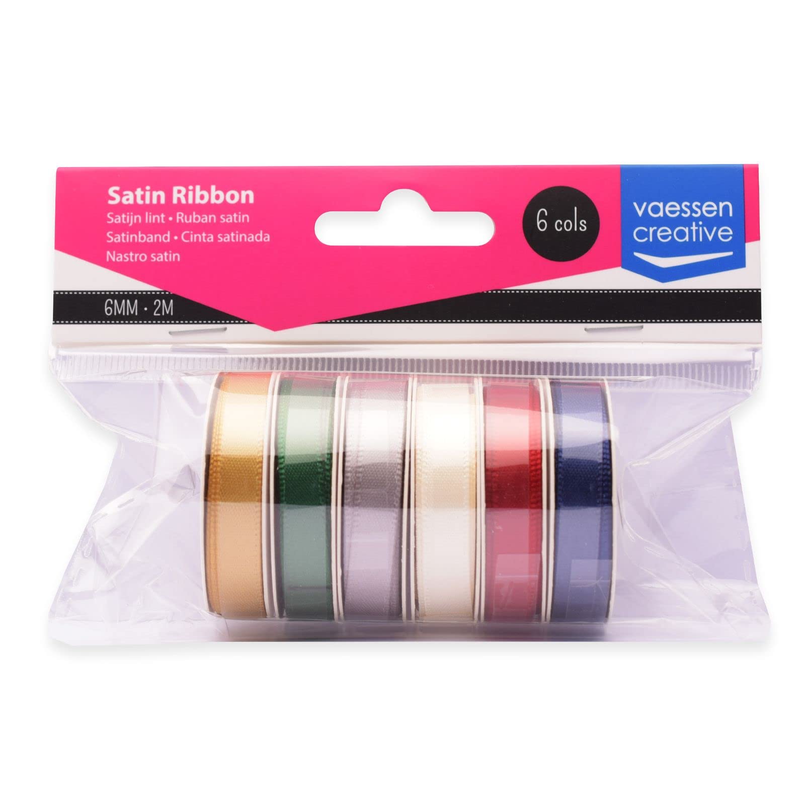 vaessen-creative-florence-satinband-dekoband-weihnachten-3mm-6er image 3