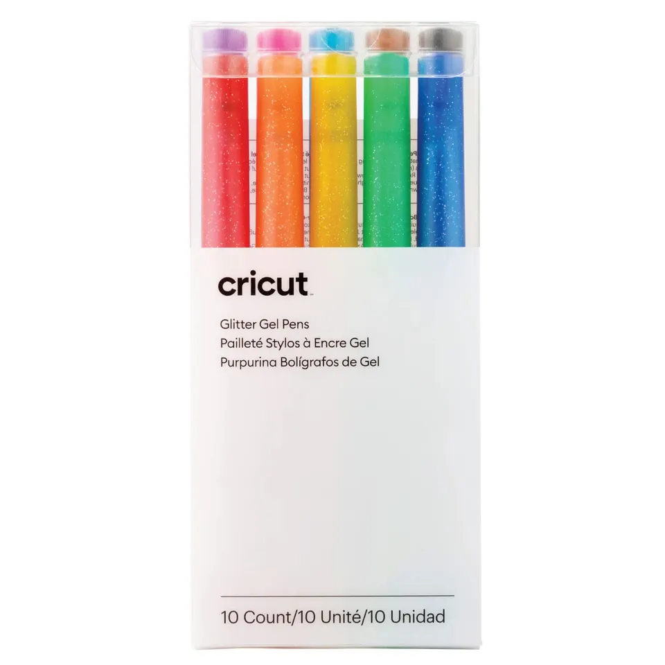 cricut-maker-glitter-gel-pen-set-rainbow-gelstifte-10er-0-8-mm image 1