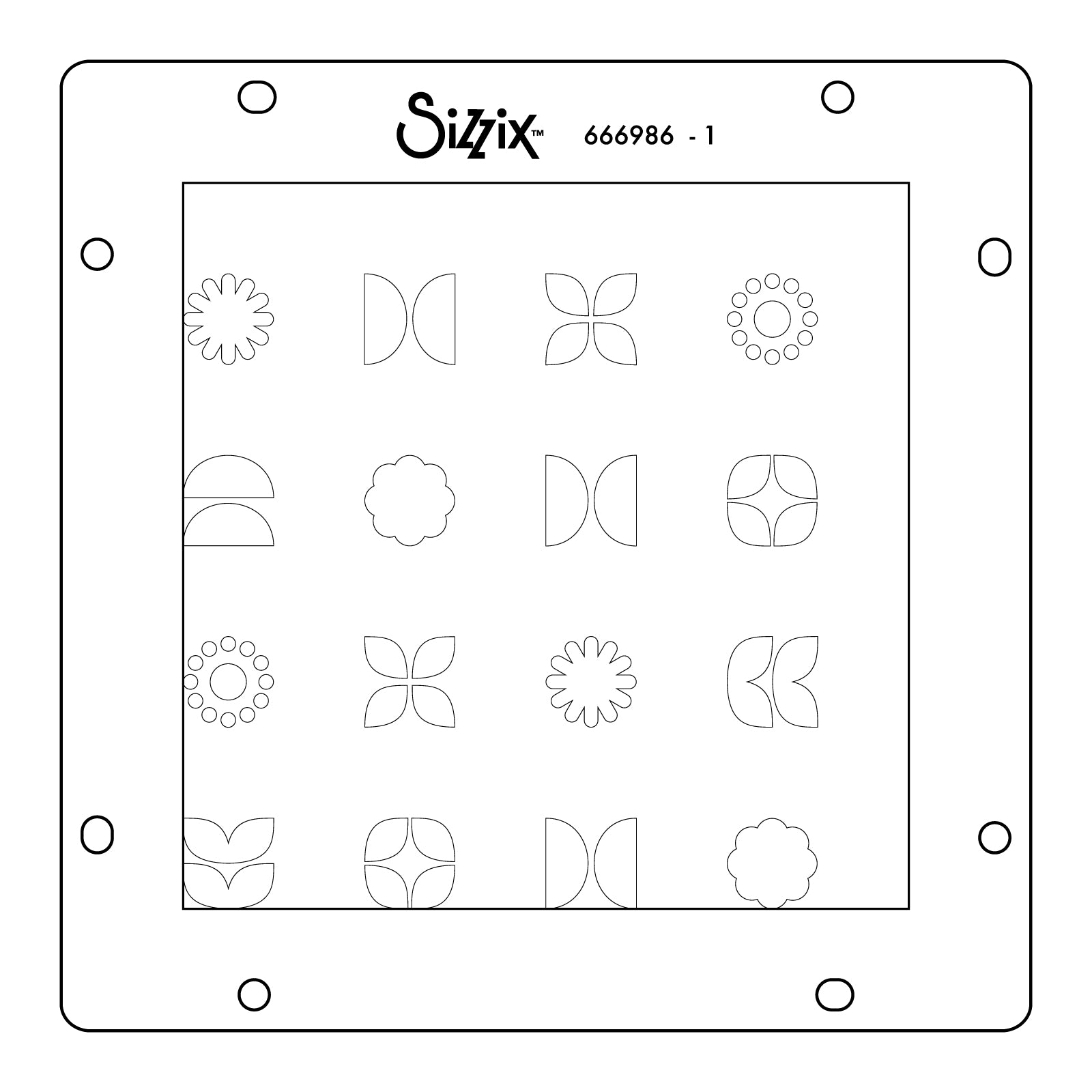 sizzix-rotating-stencils-retro-vibe-schablone image 2