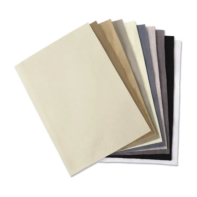 sizzix-surfacez-filzbl-tter-neutral-10tlg-1-4mm-filz image 1
