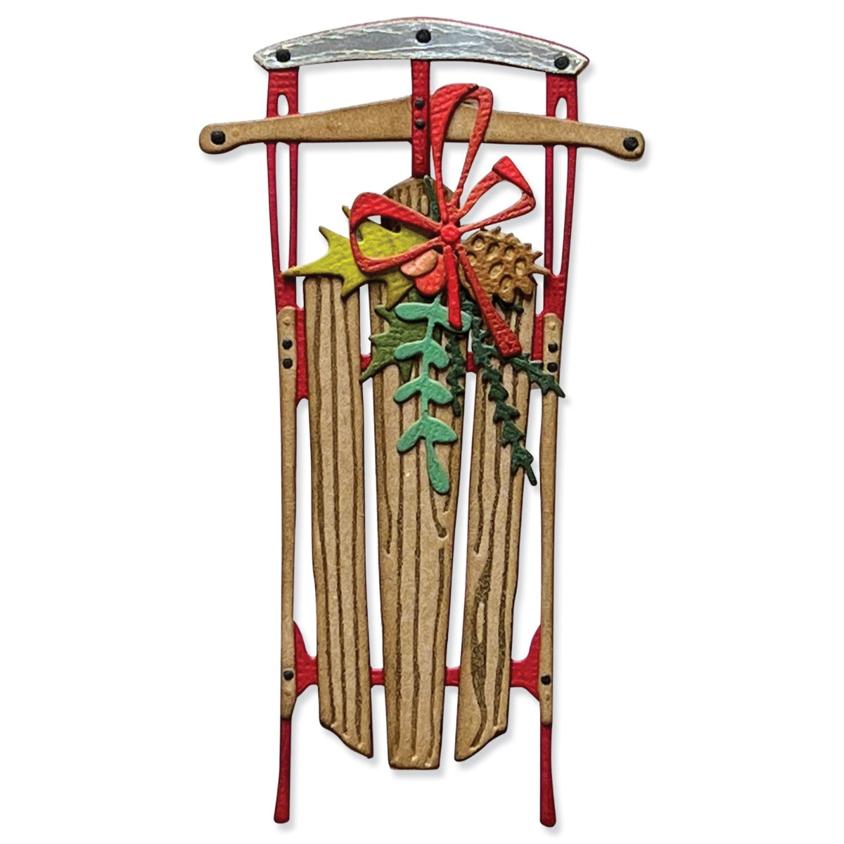 sizzix-thinlits-vintage-sled-stanzschablonen-12er-weihnachten image 1