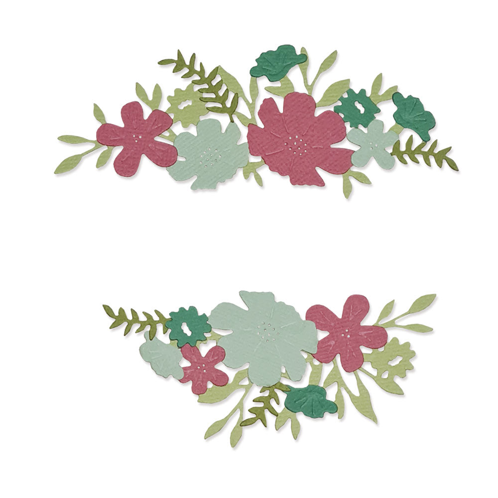 sizzix-thinlits-stanzschablonen-wild-blossom-borders-12tlg-blumen image 1