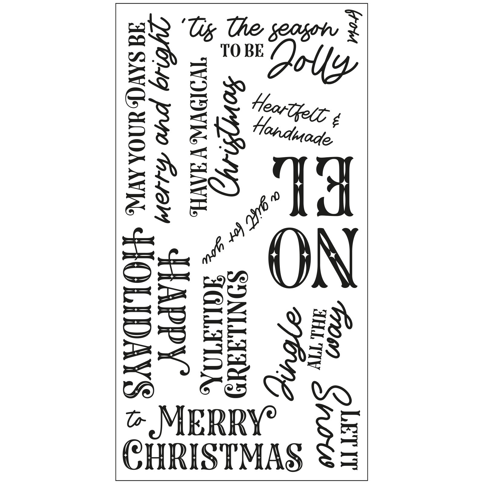 sizzix-greetings-season-clear-stamps-13er-weihnachten image 2