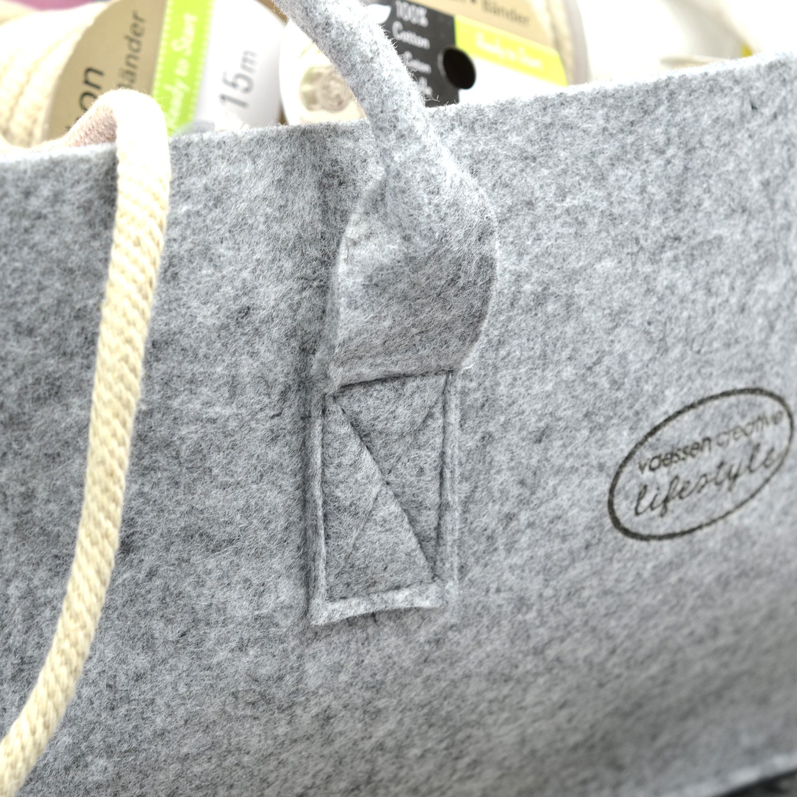 vaessen-florence-filztasche-grau-f-r-aufbewahrung image 7