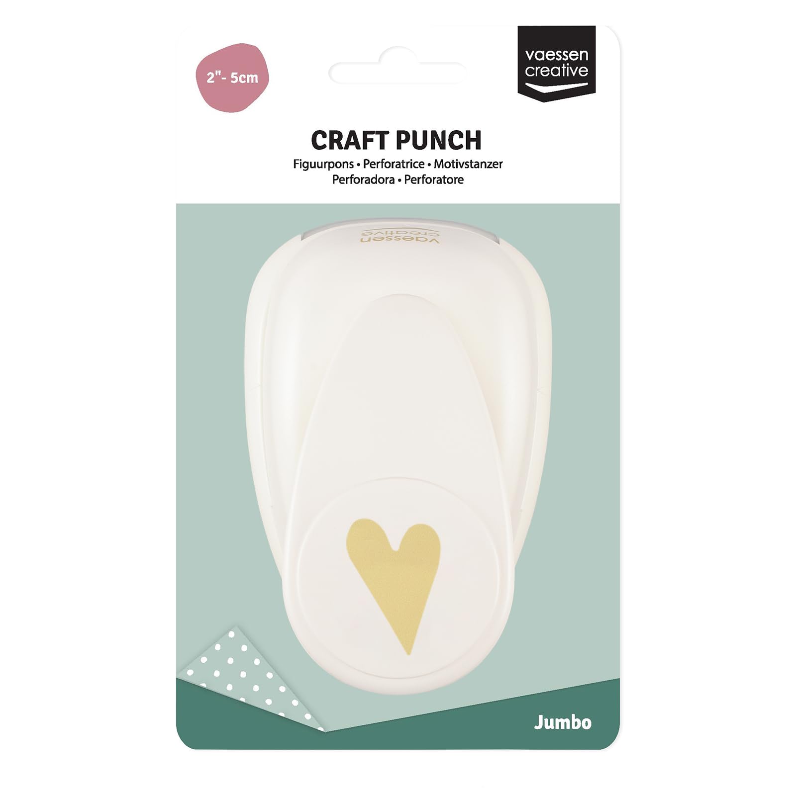 vaessen-creative-cut-easy-motivstanzer-herz-papierstanzer-3x4-2-cm image 4