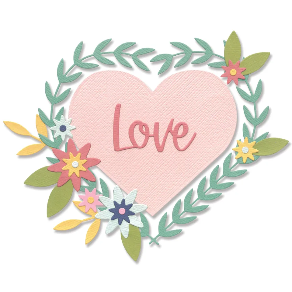 sizzix-thinlits-hello-love-stanzschablonen-9-tlg-herz image 1