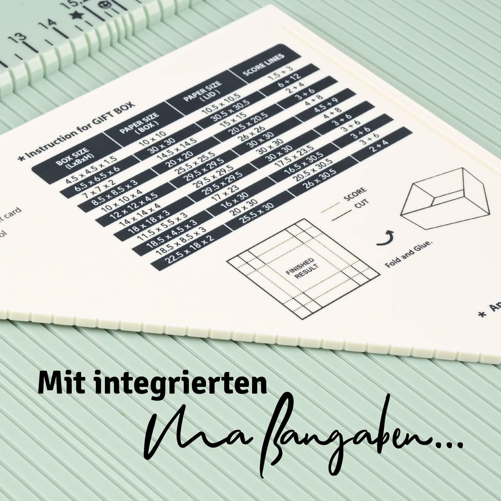 vaessen-creative-score-easy-falzbrett-gro-mintgr-n-30-5-x-30-5-cm-mehrzweck-falz image 5
