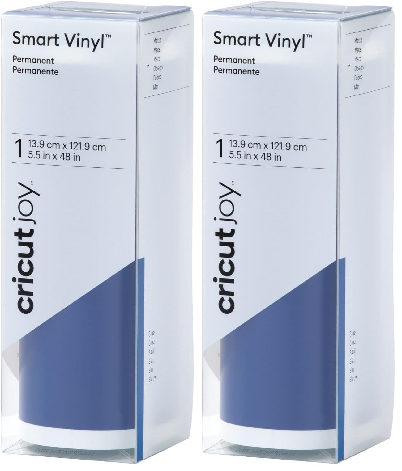 cricut-joy-smart-vinyl-blau-matt-1-2m-permanent-klebefolie image 8