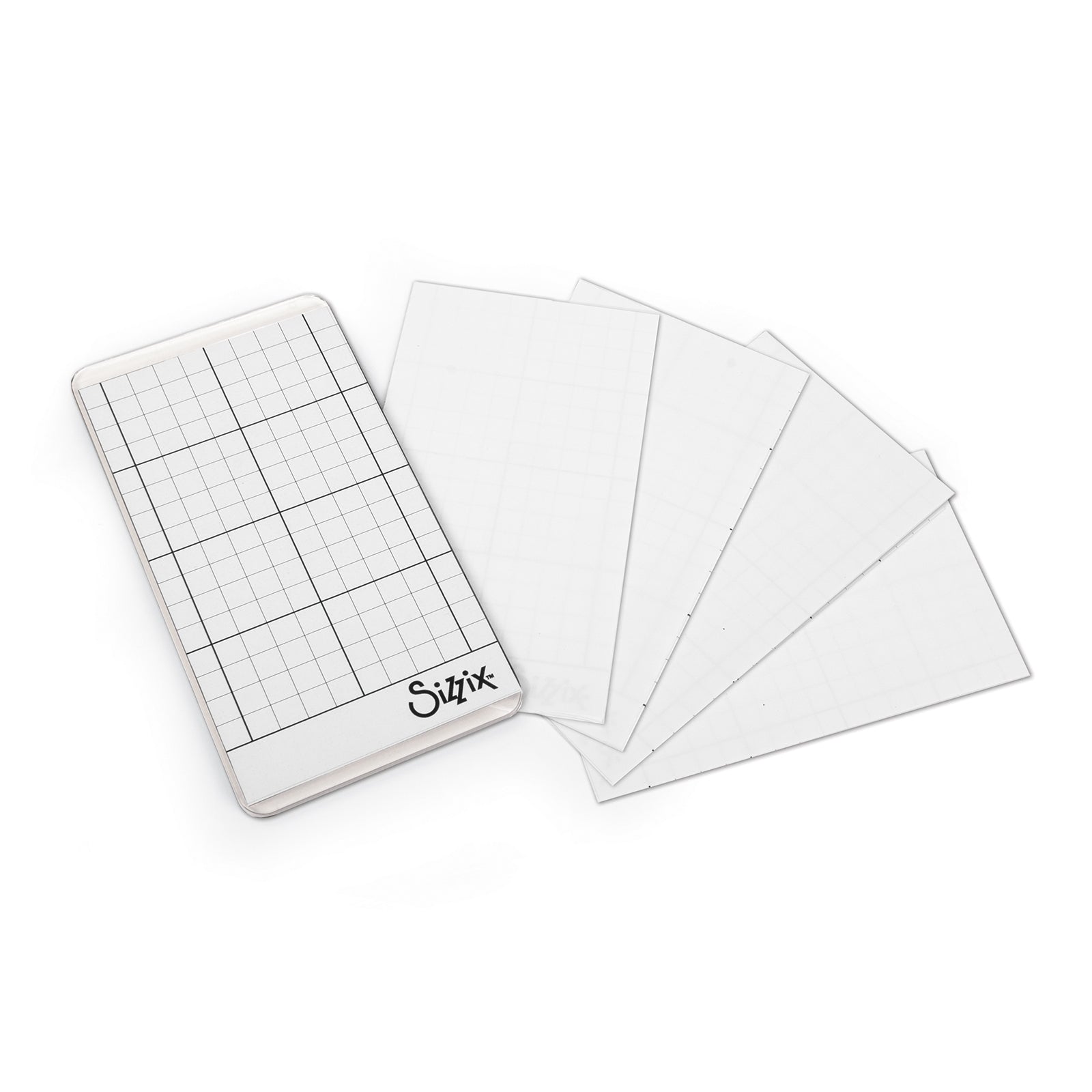 sizzix-sticky-grid-sheets-klebefolie-5er-pack-sidekick image 1