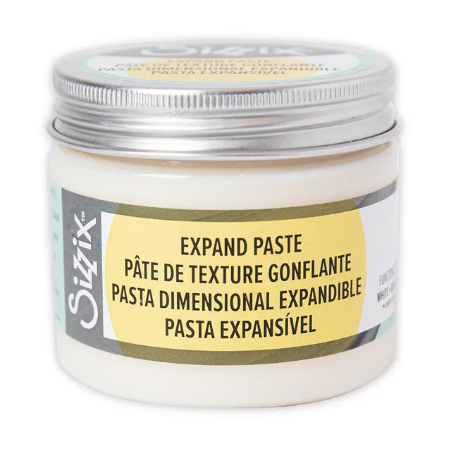 sizzix-effectz-expand-paste-wei-strukturpaste-150ml-3d-effekt image 1