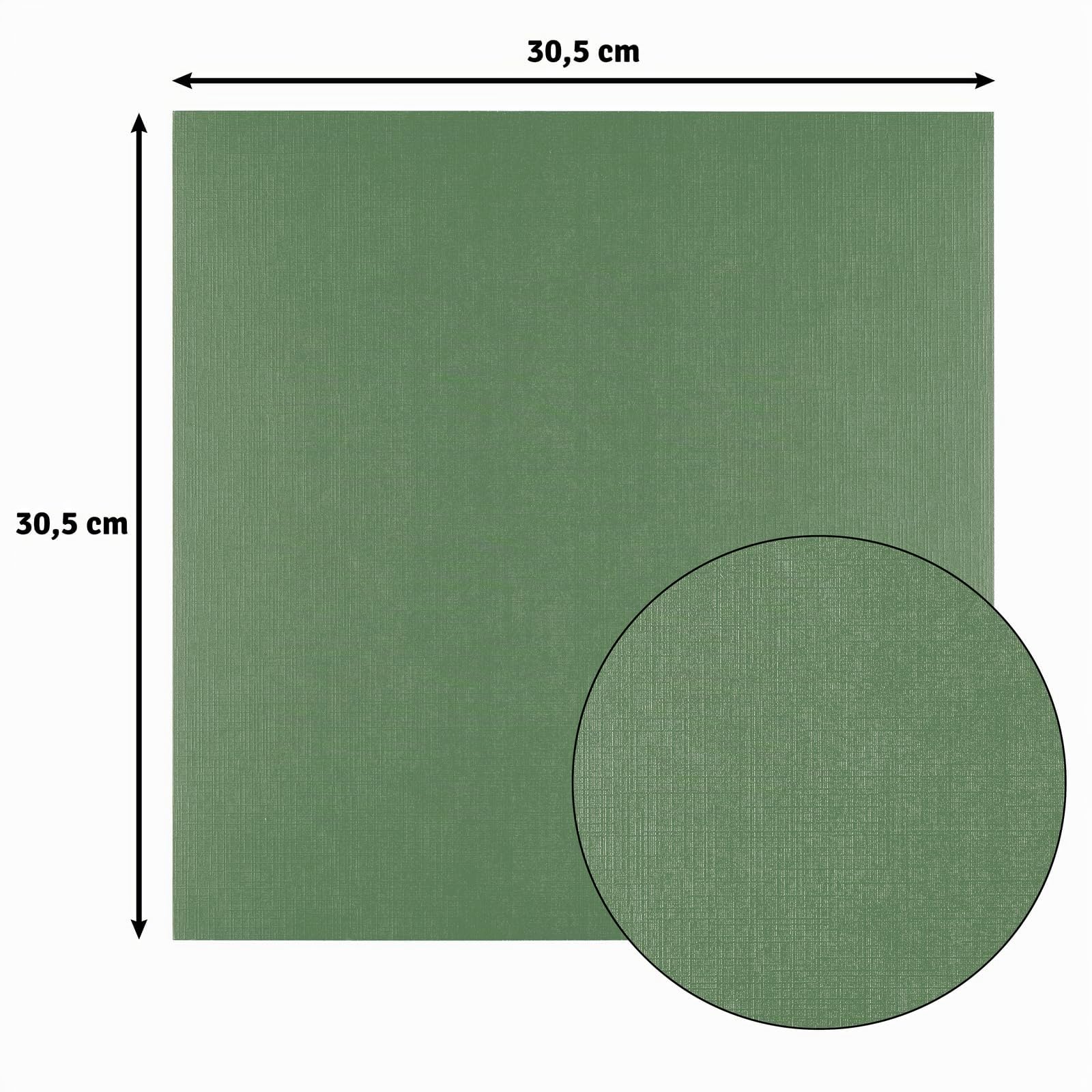 vaessen-florence-tonkarton-pine-gr-n-30-5x30-5cm-250g-10-bogen image 2