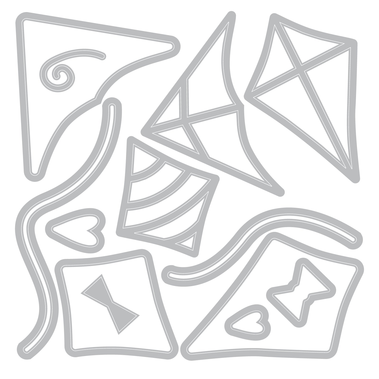 sizzix-framelits-skys-the-limit-2-stanzschablonen-13er-drachen image 2
