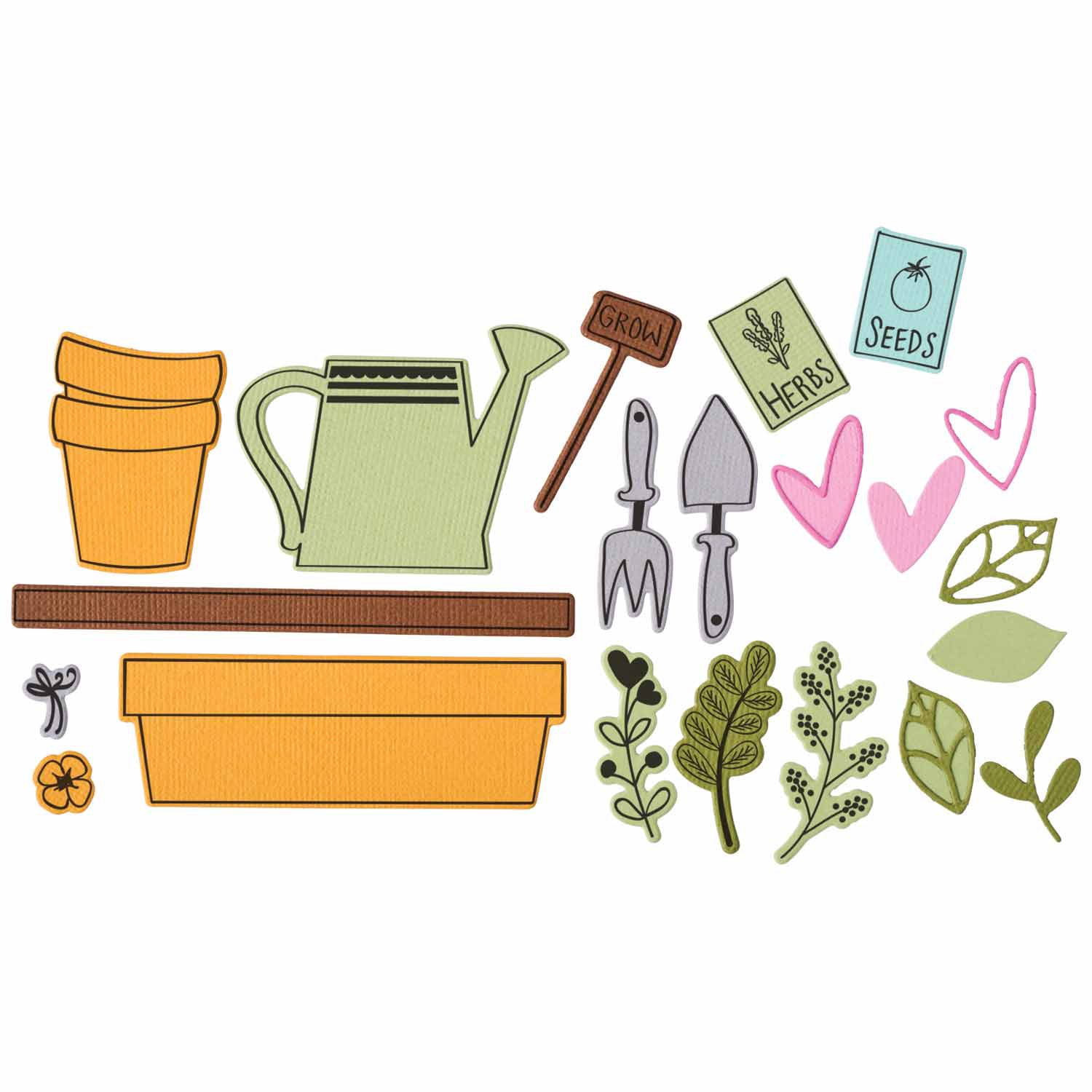 sizzix-thinlits-greenhouse-finds-2-stanze-18er-blumen image 1