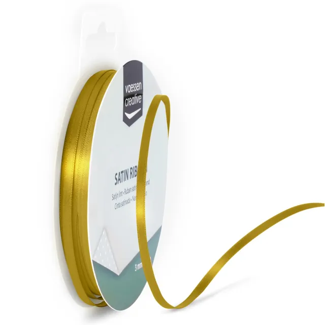 vaessen-creative-florence-satinband-3-mm-gold-10-m image 1