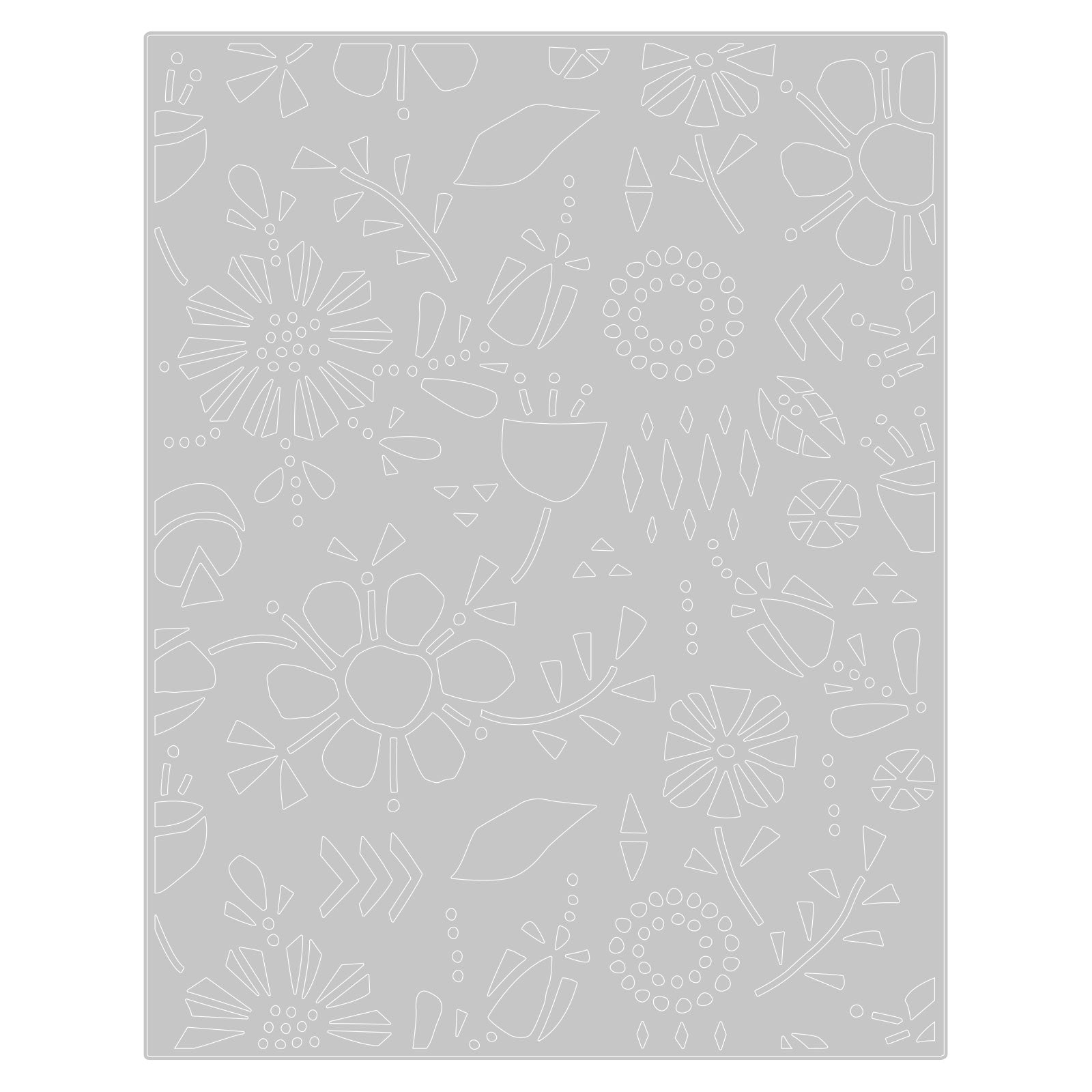 sizzix-thinlits-folk-flowers-tim-holtz-stanzschablone-blume image 2