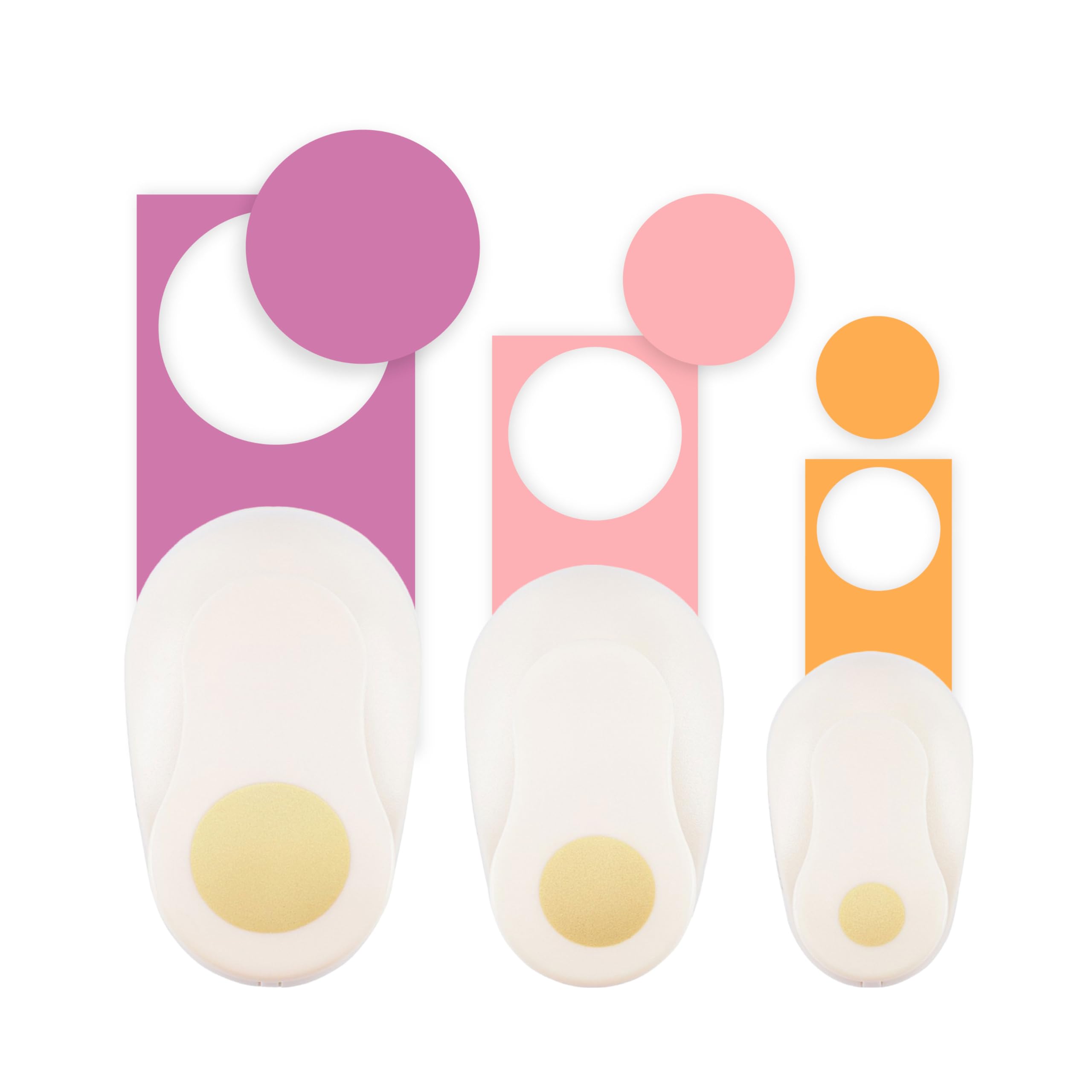 vaessen-creative-cut-easy-kreisstanzer-set-8-16-25-mm-wei-3-tlg image 1