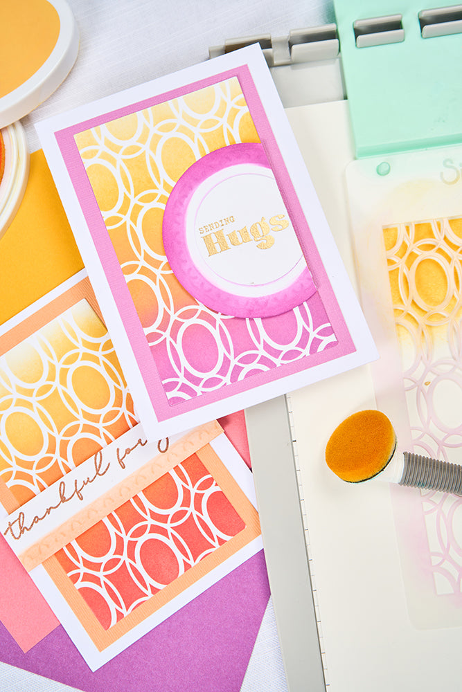 sizzix-a6-stencil-cosmopolitan-golden-rings-2-schablone image 5