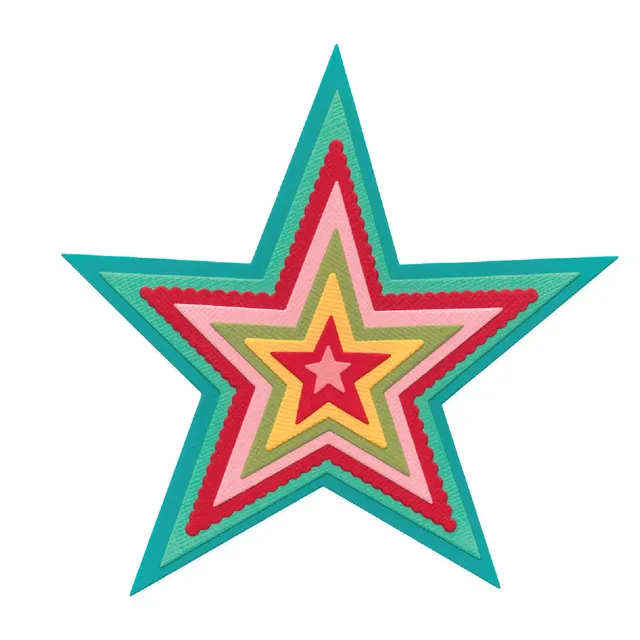 sizzix-framelits-fancy-stars-stanzschablone-sterne-8tlg image 1