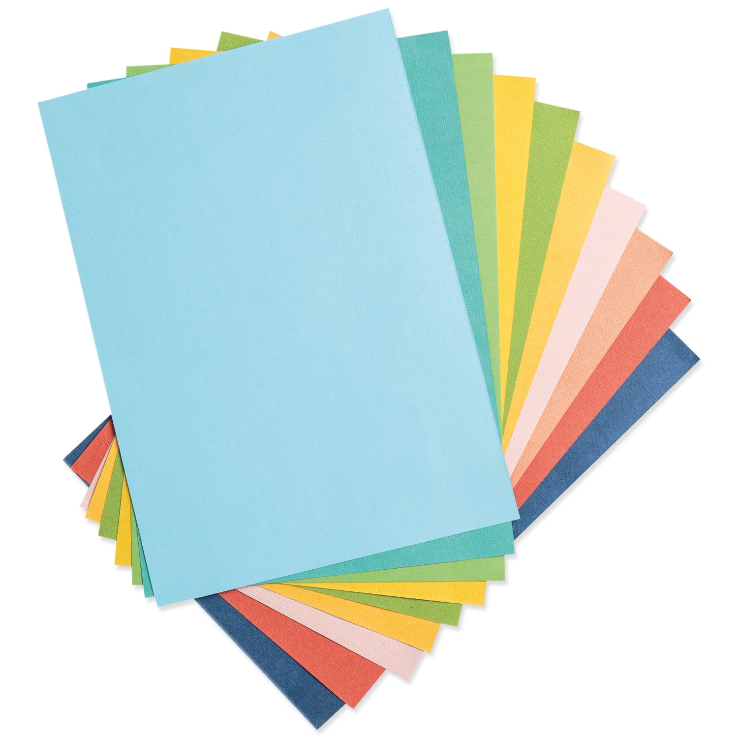 sizzix-surfacez-cardstock-a4-summer-colors-40-blatt-230g image 1