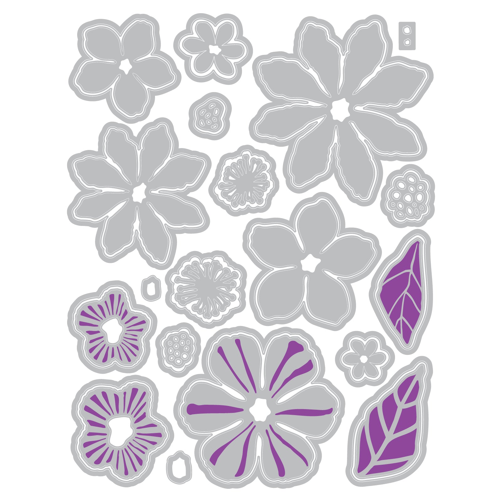 sizzix-framelits-floral-layers-stempelset-16tlg-35-stanzen image 4