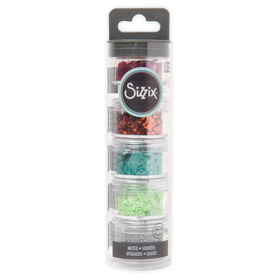 sizzix-effectz-pailletten-perlen-muted-5x5g-streudeko image 1