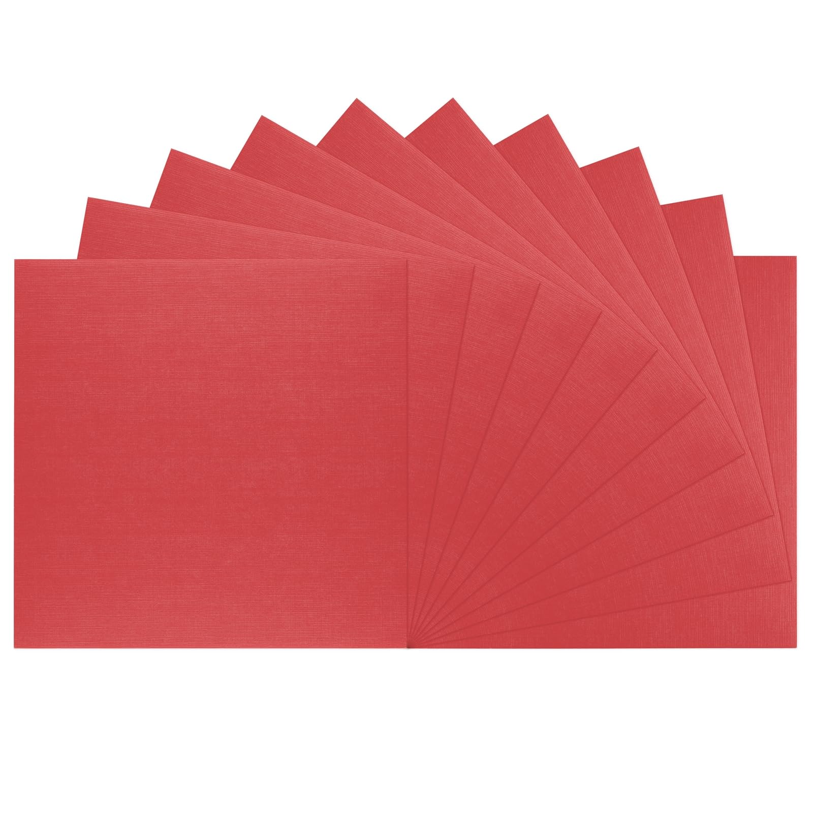 vaessen-creative-florence-tonkarton-leinen-rot-10-bogen-250g image 3