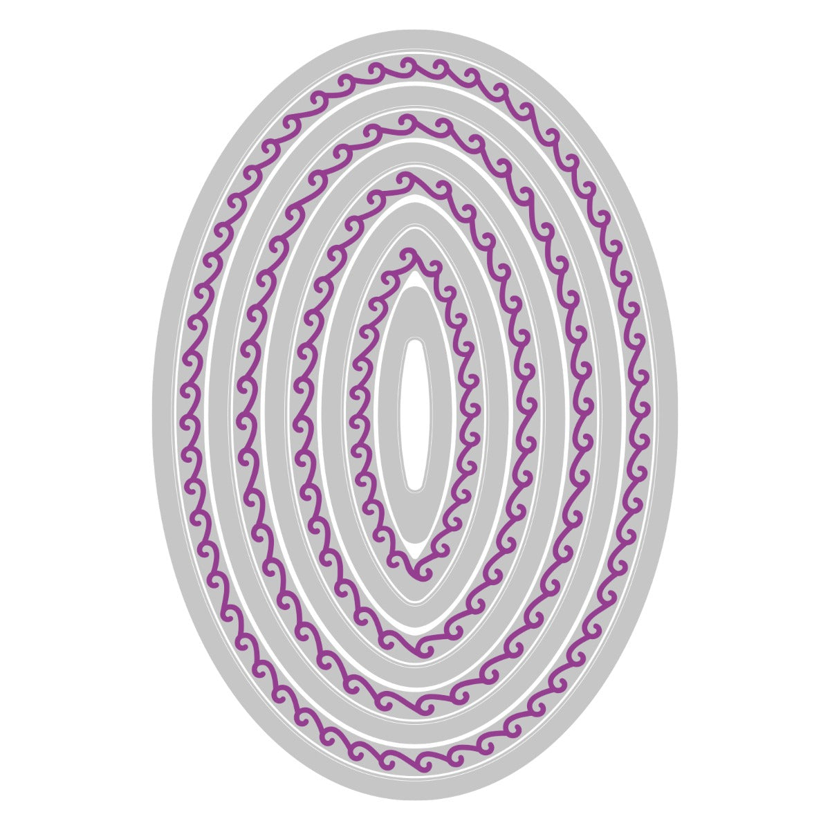 sizzix-framelits-clare-classic-ovals-stanzschablone-9-teilig image 5