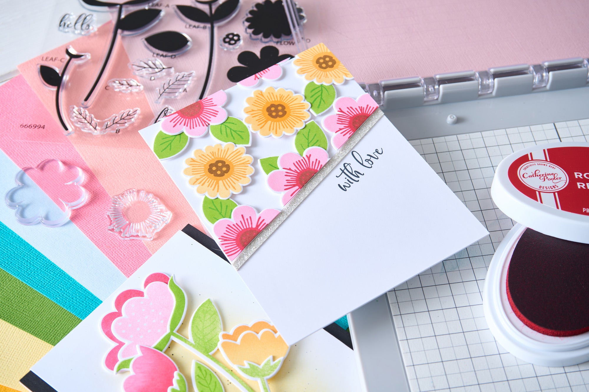 sizzix-thinlits-whimsy-blooms-2-catherine-pooler-19tlg image 3