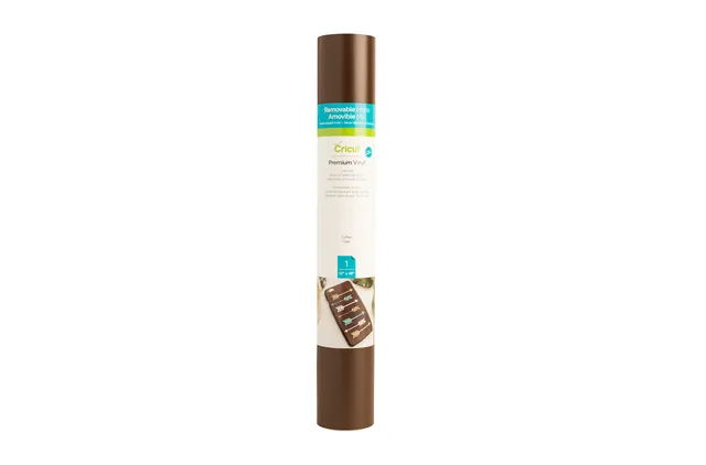 cricut-maker-premium-vinyl-coffee-30-5-x-122-cm-abnehmbar image 1