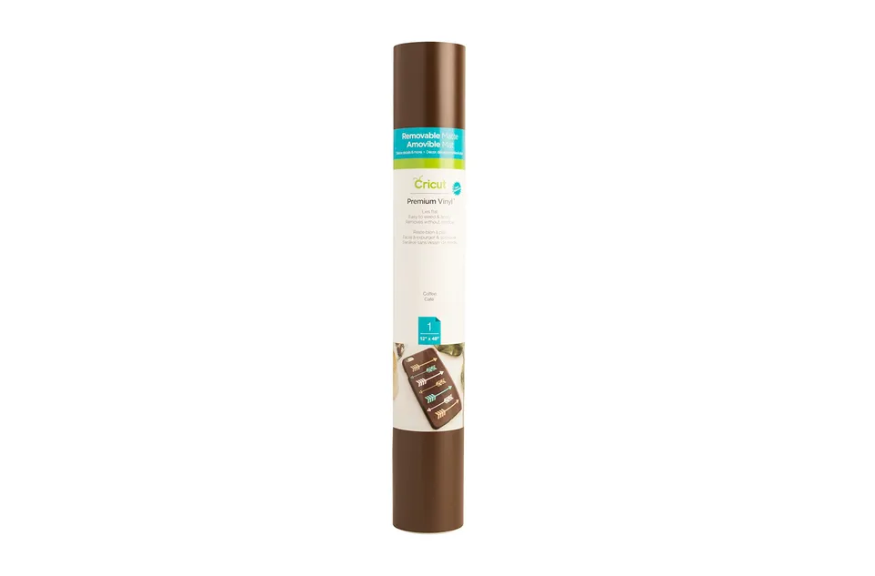 cricut-maker-premium-vinyl-coffee-30-5-x-122-cm-abnehmbar image 1
