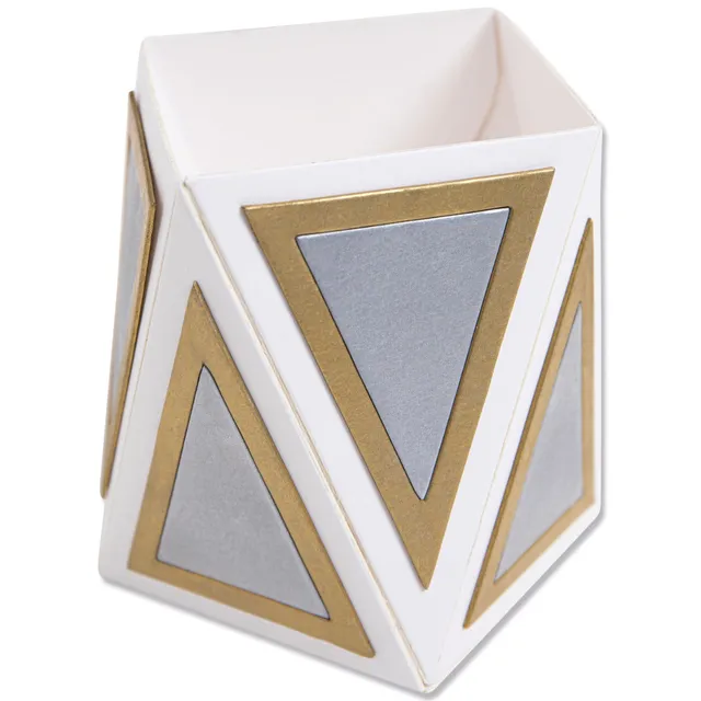 sizzix-scoreboards-xl-geometric-box-stanzform-3d-geschenkbox image 1