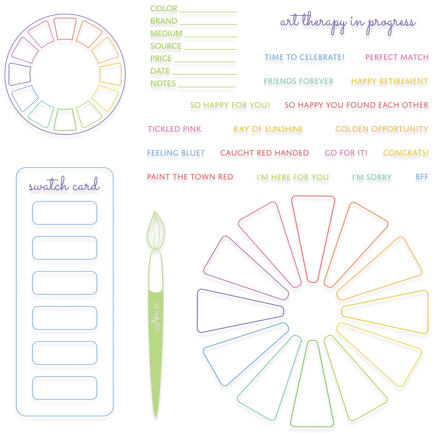 sizzix-clear-stamps-swatch-cards-stempelset-24tlg-a5-eileen-hull image 1