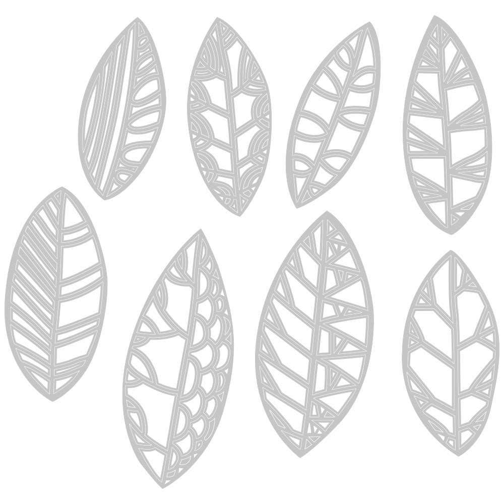 sizzix-thinlits-cut-out-leaves-stanzform-8-tlg-bl-tter image 2