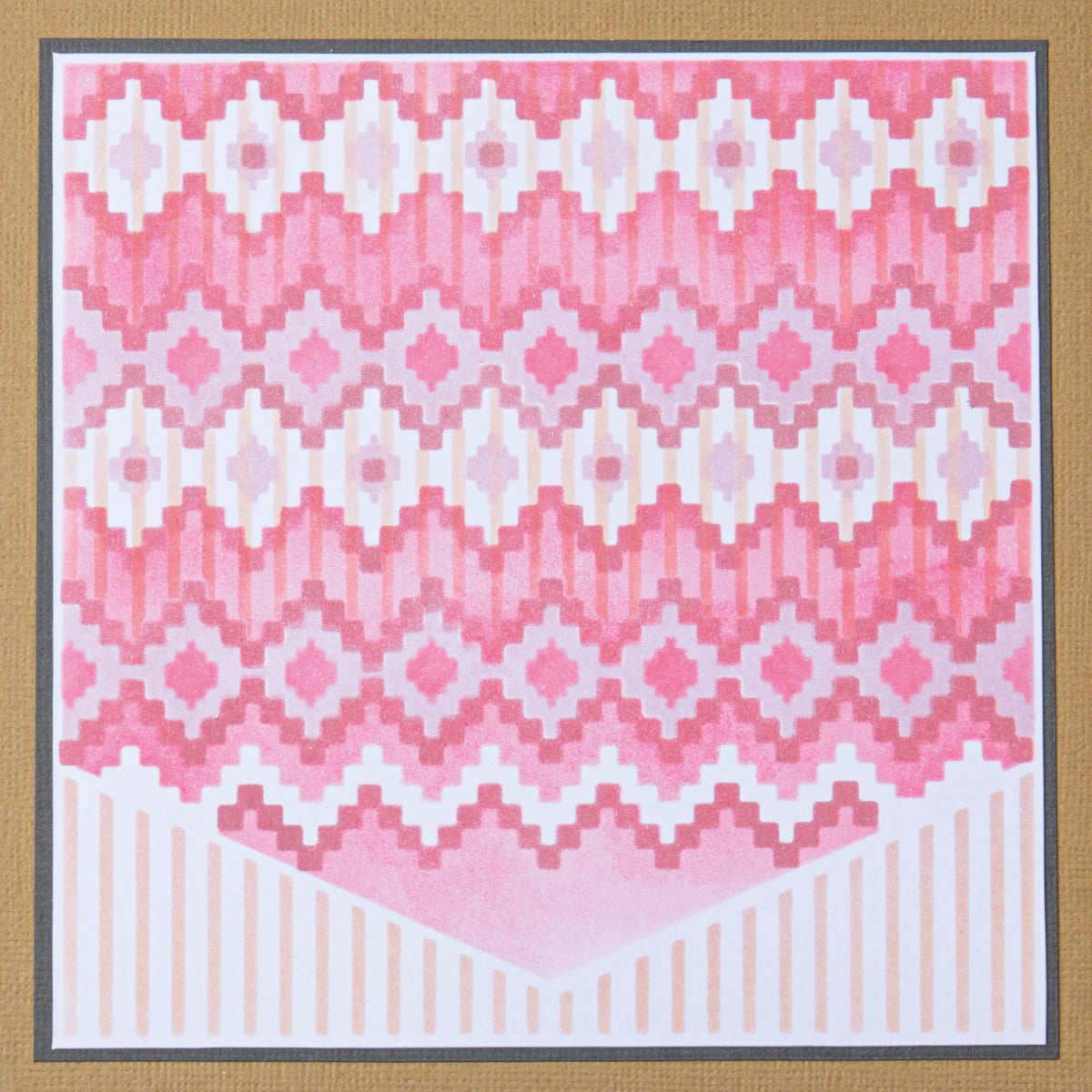 sizzix-layered-stencils-textile-schablonen-4tlg-muster image 1