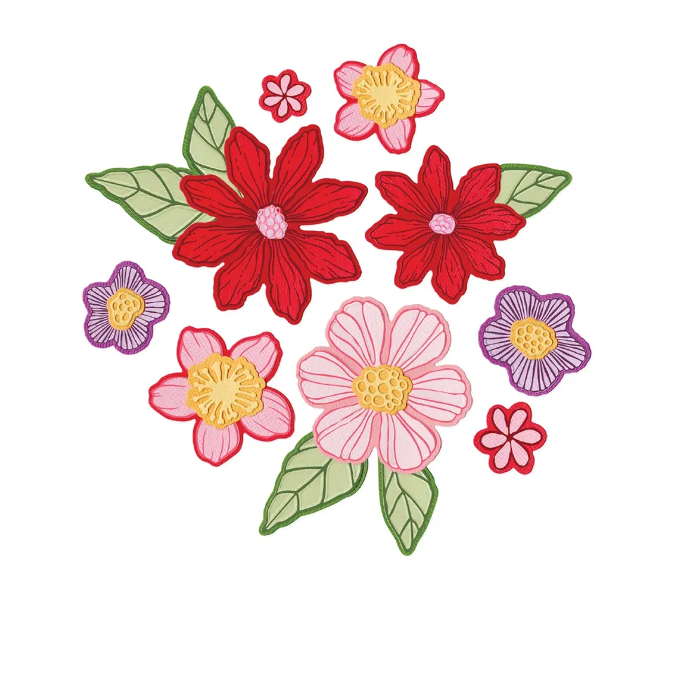 sizzix-framelits-floral-layers-stempelset-16tlg-35-stanzen image 1