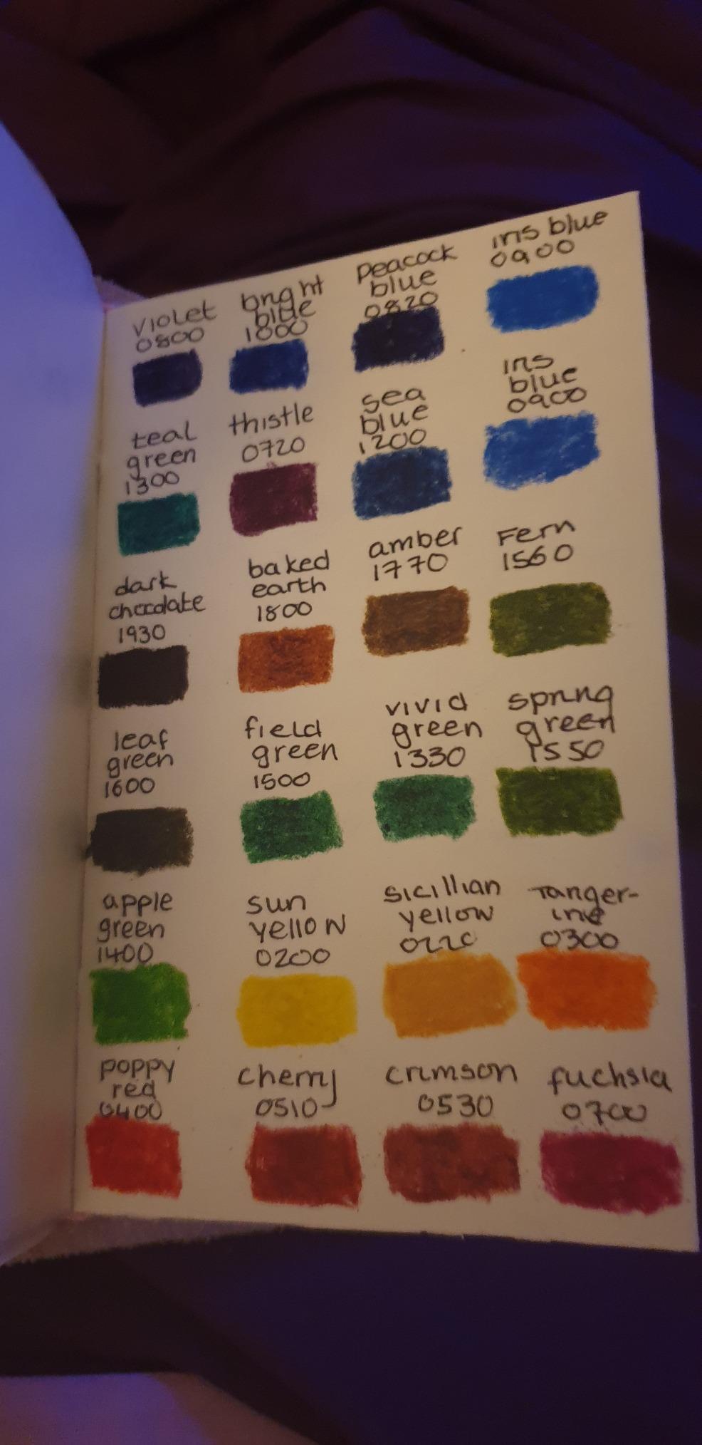 Warme Farbe