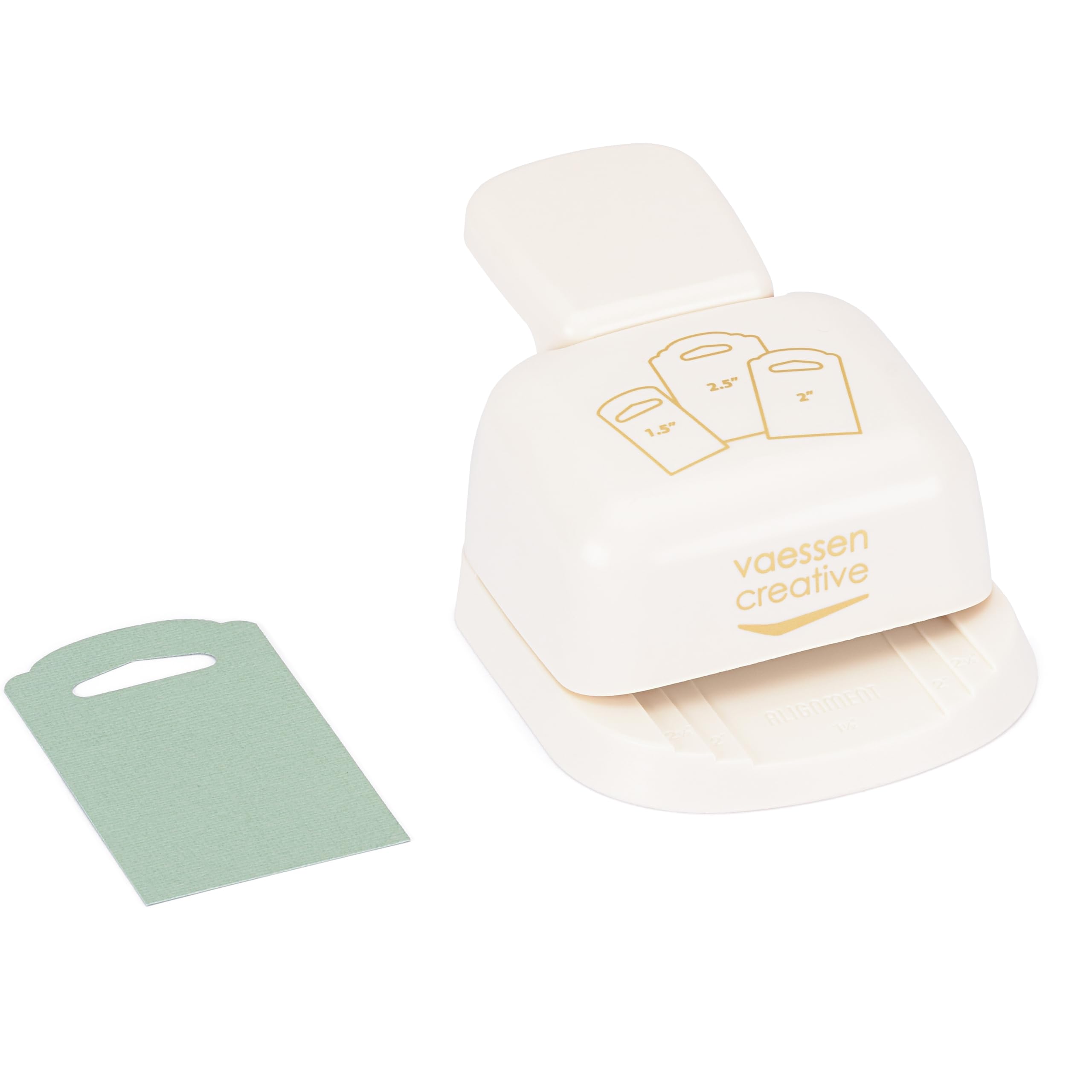 vaessen-creative-cut-easy-etikettenstanzer-3-in-1-breite-lochung image 2