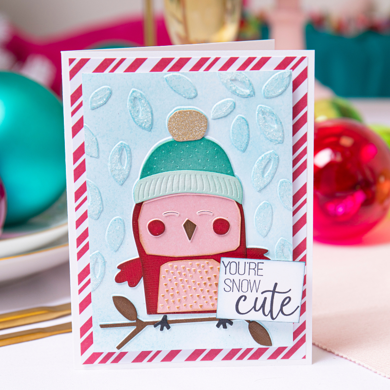 sizzix-thinlits-stanzschablonen-cozy-owl-eule-11tlg-mit-folder image 3