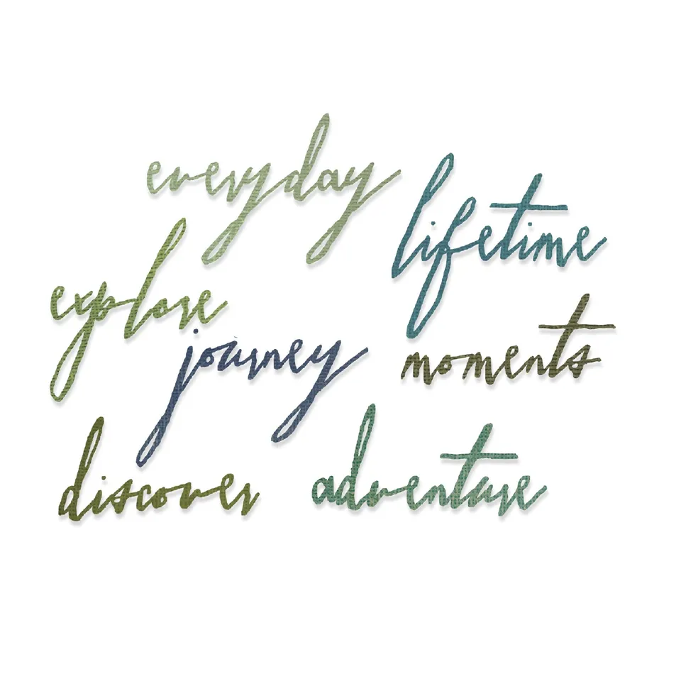 sizzix-thinlits-handwritten-journey-stanzschablonen-7tlg-schrift image 1