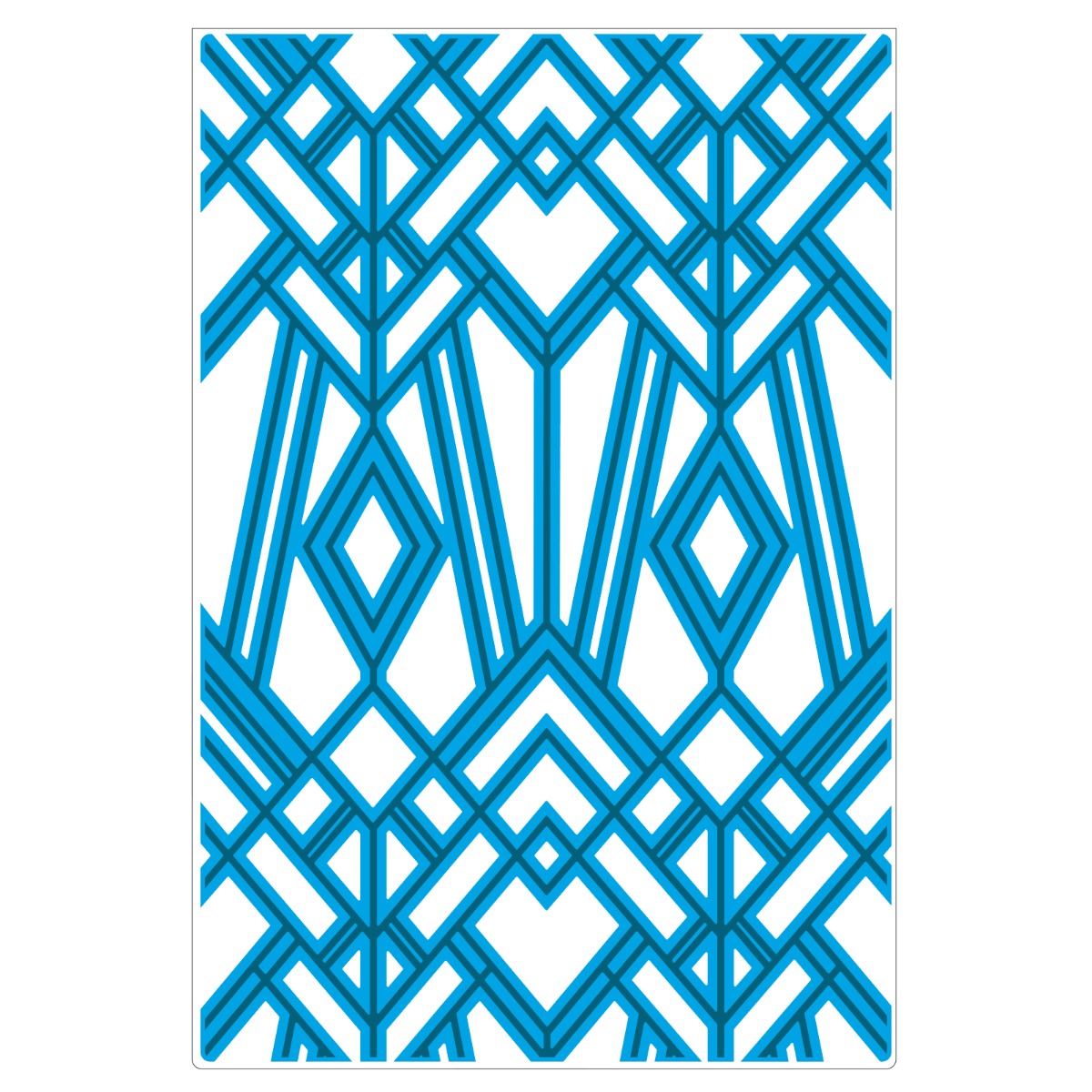 sizzix-textured-impressions-pr-gefolder-geo-diamonds-raute image 2