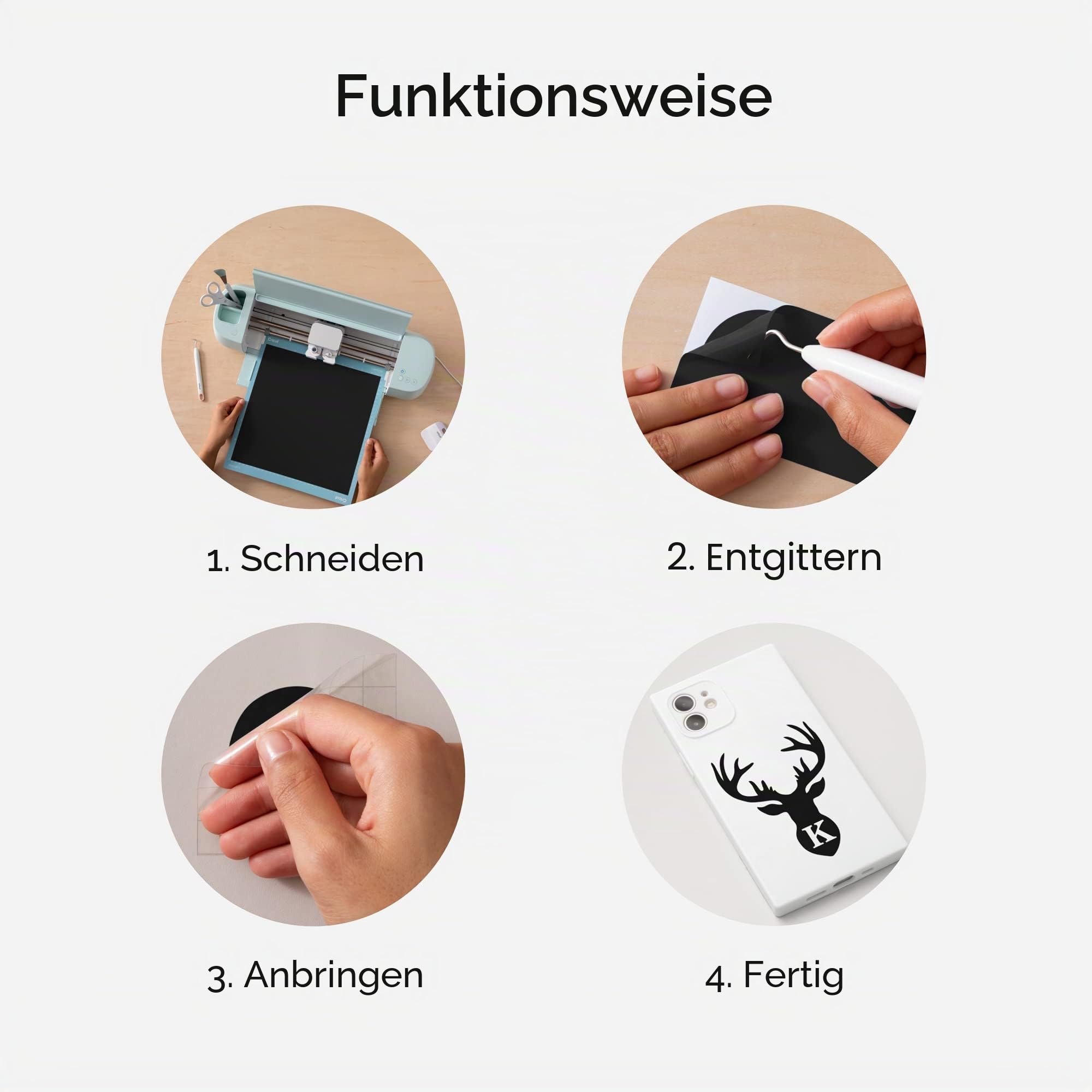 cricut-maker-vinyl-folie-schwarz-30x122-cm-entfernbar image 4