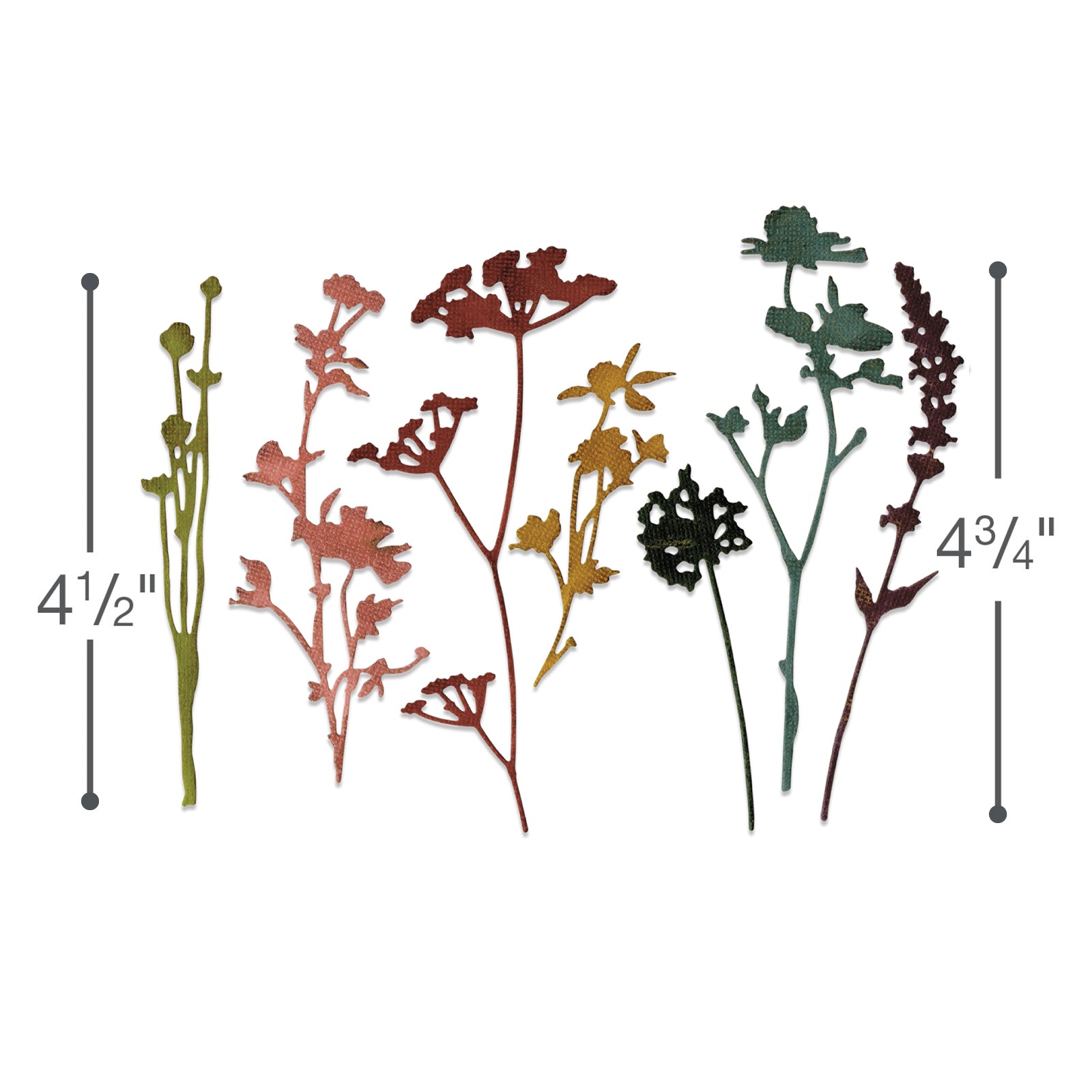 sizzix-thinlits-wildflowers-1-stanzschablonen-7tlg image 2